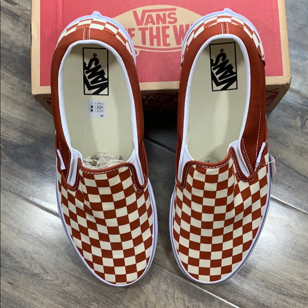 •VANS CLASSIC SLIP-ON Checkerboard PicntTrWt WMNS - Picture 11 of 16